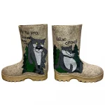 Креативные валенки "Щас спою!"