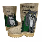 Валенки ручной работы "Щас спою!"